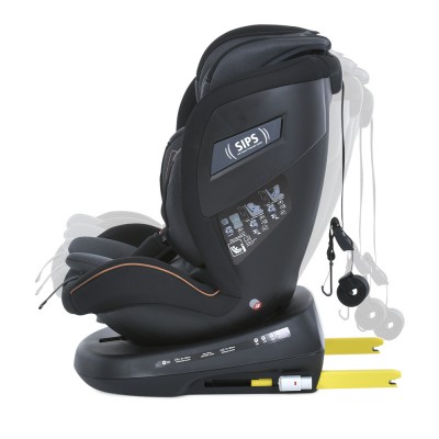 Автокрісло дитяче система Isofix група 0-1-2-3 поворотне El Camino I-CON (ME 1117 Melange Midnight Gray) Автокрісло дитяче система Isofix група 0-1-2-3 поворотне El Camino I-CON (ME 1117 Melange Midnight Gray)