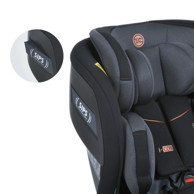 Автокрісло дитяче система Isofix група 0-1-2-3 поворотне El Camino I-CON (ME 1117 Melange Midnight Gray) Автокрісло дитяче система Isofix група 0-1-2-3 поворотне El Camino I-CON (ME 1117 Melange Midnight Gray)
