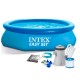 Надувной семейный круглый бассейн (305х76 см с фильтр-насосом) Intex (28122)