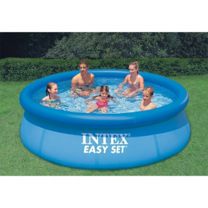 Надувной круглый бассейн (366х76 см с картриджным фильтр насосом) Intex (28132)
