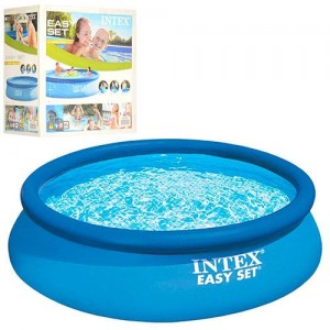 Надувний сімейний круглий басейн (366х76 см) Intex (28130)