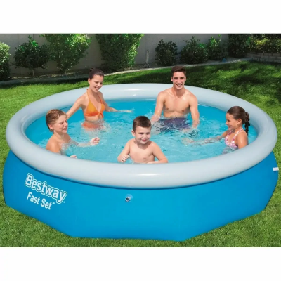 Надувной семейный круглый бассейн (305х76 см) Bestway (57266)