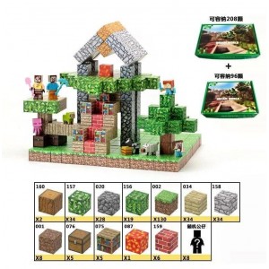 Магнітний конструктор Майнкрафт Minecraft (LZCK 022)