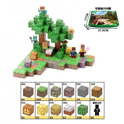Магнітний конструктор Майнкрафт Minecraft (LZCK 030)
