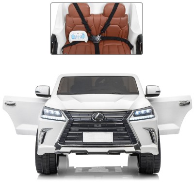 Электромобиль детский внедорожник джип 4WD с мягким сидением Лексус LX 570 (M 3906EBLR-1) Электромобиль детский внедорожник джип 4WD с мягким сидением Лексус LX 570 (M 3906EBLR-1)
