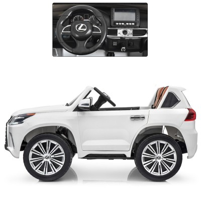 Электромобиль детский внедорожник джип 4WD с мягким сидением Лексус LX 570 (M 3906EBLR-1) Электромобиль детский внедорожник джип 4WD с мягким сидением Лексус LX 570 (M 3906EBLR-1)