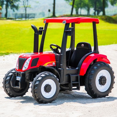 Электромобиль детский трактор с мягким сидением (M 4643EBLR-3)