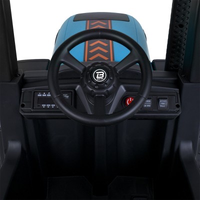 Электромобиль детский трактор с мягким сидением (M 4643EBLR-4)