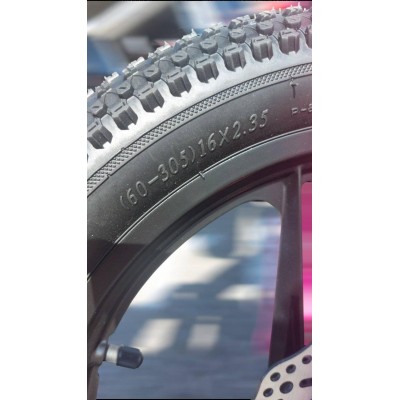 Велосипед детский магниевый для девочки на дисках 16 дюймов розовый (MARS NEW)