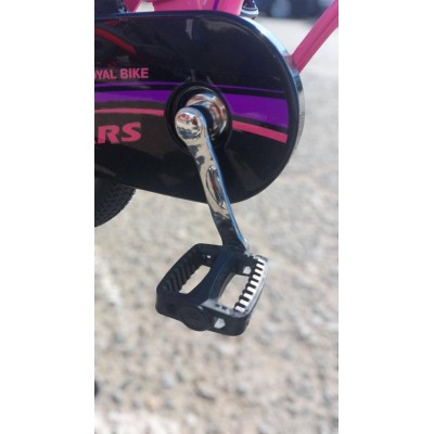 Велосипед детский магниевый для девочки на дисках 16 дюймов розовый (MARS NEW)