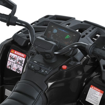 Дитячий квадроцикл (електромобіль електроквадроцикл) з м'яким сидінням (M 6080EL-2(24V))