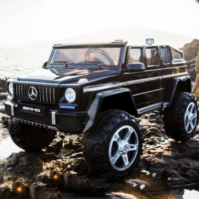 Электромобиль детский одноместный машина джип с мягким сидением Мерседес автопокраска (M 5818EBLRS-2)