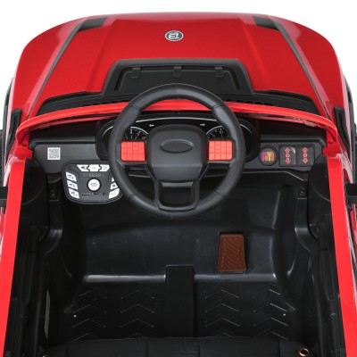 Электромобиль детский одноместный джип внедорожник Форд с мягким сидением (M 5833EBLR-3)