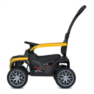 Електромобіль дитячий квадроцикл 2в1 (каталка-толокар з мотором та батьківською ручкою) (M 4803EL-6)