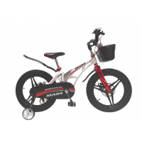 Велосипед дитячий магнієвий 16 дюймів з переднім кошиком (Mars New)