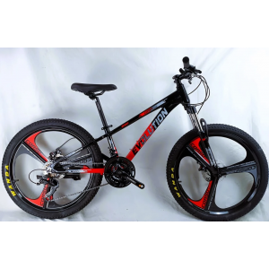 Велосипед спортивний алюмінієвий 24 дюйми Shimano 21 швидкість Corso Evolution (EV-24314)