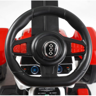 Электромобиль детский одноместный трактор экскаватор (ковш движется) Joy (Т-29571)