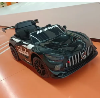 Электромобиль детский одноместный машина гоночный спорткар с мягким сидением Мерседес (M 5112EBLR-2)