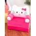 Детское плюшевое кресло-диван "Hello Kitty" кресло-трансформер для девочки