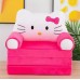 Детское плюшевое кресло-диван "Hello Kitty" кресло-трансформер для девочки