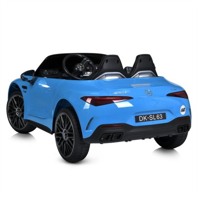 Электромобиль детский одноместный машина Мерседес с мягким сидением крашенный (M 5098EBLRS-4)