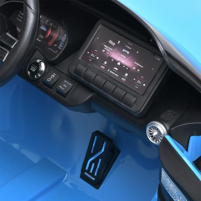 Электромобиль детский одноместный машина Мерседес с мягким сидением крашенный (M 5098EBLRS-4)