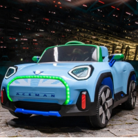 Електромобіль дитячий машина Mini Aceman синя (JE1688EBLR-4(24V))