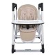 Детский пластиковый стульчик-качели для кормления El Camino ME 1102 DEBUT Elegant Beige Детский пластиковый стульчик-качели для кормления El Camino ME 1102 DEBUT Elegant Beige
