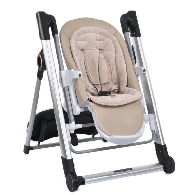 Детский пластиковый стульчик-качели для кормления El Camino ME 1102 DEBUT Elegant Beige Детский пластиковый стульчик-качели для кормления El Camino ME 1102 DEBUT Elegant Beige