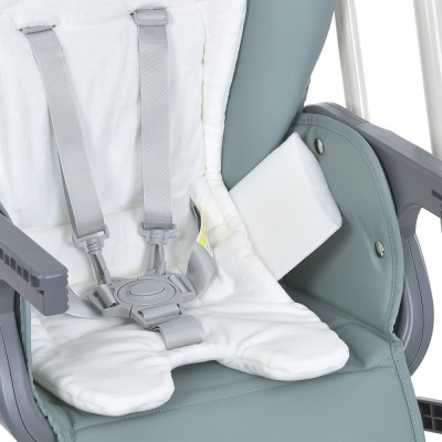 Детский пластиковый стульчик-качели для кормления 2в1 El Camino ME 1087-G SWAN Pale Green Детский пластиковый стульчик-качели для кормления 2в1 El Camino ME 1087-G SWAN Pale Green