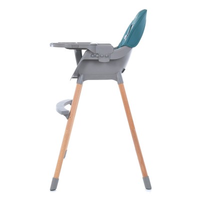 Детский классический стульчик для кормления El Camino ME 1111 LUMI Teal
