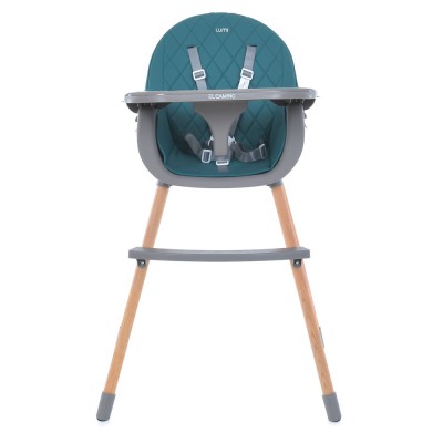 Детский классический стульчик для кормления El Camino ME 1111 LUMI Teal