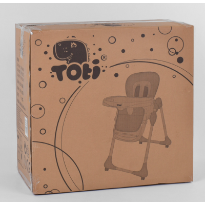 Дитячий класичний пластиковий стільчик для годування Toti W-22019 Дитячий класичний пластиковий стільчик для годування Toti W-22019
