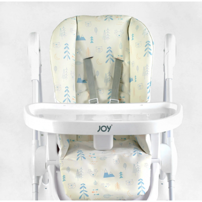Дитячий класичний пластиковий стільчик для годування Joy K-11058