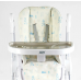 Дитячий класичний пластиковий стільчик для годування Joy K-11058