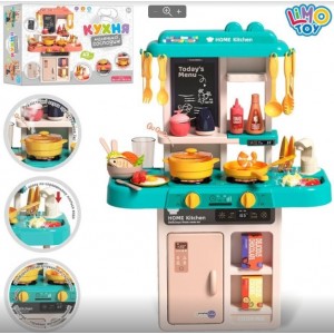 Детская кухня 43 предмета с водой звуковыми и световыми эффектами Limo Toy 889-257