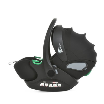 Детское автокресло Бебикокон автолюлька El Camino i-FIX (ME 1110 Moon Black)