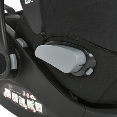 Детское автокресло Бебикокон автолюлька El Camino i-FIX (ME 1110 Moon Black)