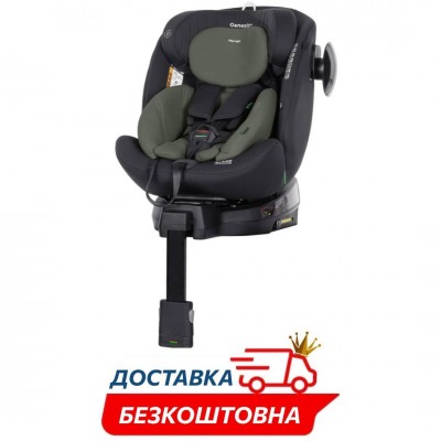 Автокресло детское с опорной ножкой вес 0-36кг isofix Carrello Genesis+ (CRL-12807 Beetle Green)