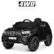 Детский одноместный электромобиль Машина Джип 4WD M 4781EBLRS-2 Mercedes мягкое сидение, автопокраска, черный