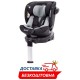 Автокрісло дитяче з опорною ножкою поворотне вага 0-36кг isofix Carrello Avalon (CRL-8805 Sky Grey)
