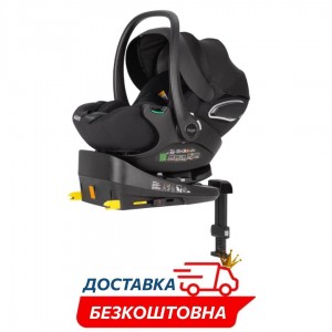 Автокрісло дитяче бебікокон з опорною базою поворотне ISOFIX Vega CRL-14101/2об Absolute Black