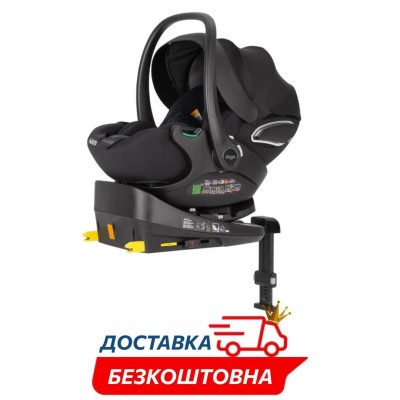 Автокресло детское бебикокон с опорной базой поворотное ISOFIX Vega CRL-14101/2об Absolute Black