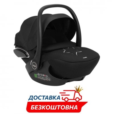 Автокресло детское бебикокон автолюлька ISOFIX Carrello Vega CRL-14101 Absolute Black