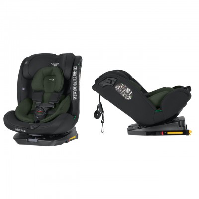 Автокресло детское поворотное вес 0-36кг isofix Carrello Asteroid (CRL-17001 Hunter Green)