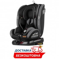 Автокрісло дитяче поворотне вага 0-36кг isofix Tilly Bliss (T-535 Dark Grey)