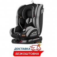 Автокрісло дитяче поворотне вага 0-36кг isofix Tilly Bliss (T-535 Light Grey)