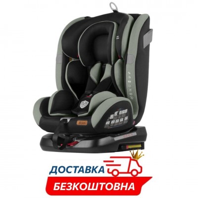 Автокресло детское поворотное вес 0-36кг isofix Tilly Bliss (T-535 Olive Green)
