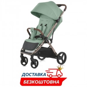 Коляска дитяча алюмінієва прогулянкова El Camino AXIS (ME 1192 Sage Green)