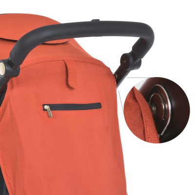 Коляска дитяча алюмінієва прогулянкова El Camino DYNAMIC PRO ( ME 1053-3 Redwood)